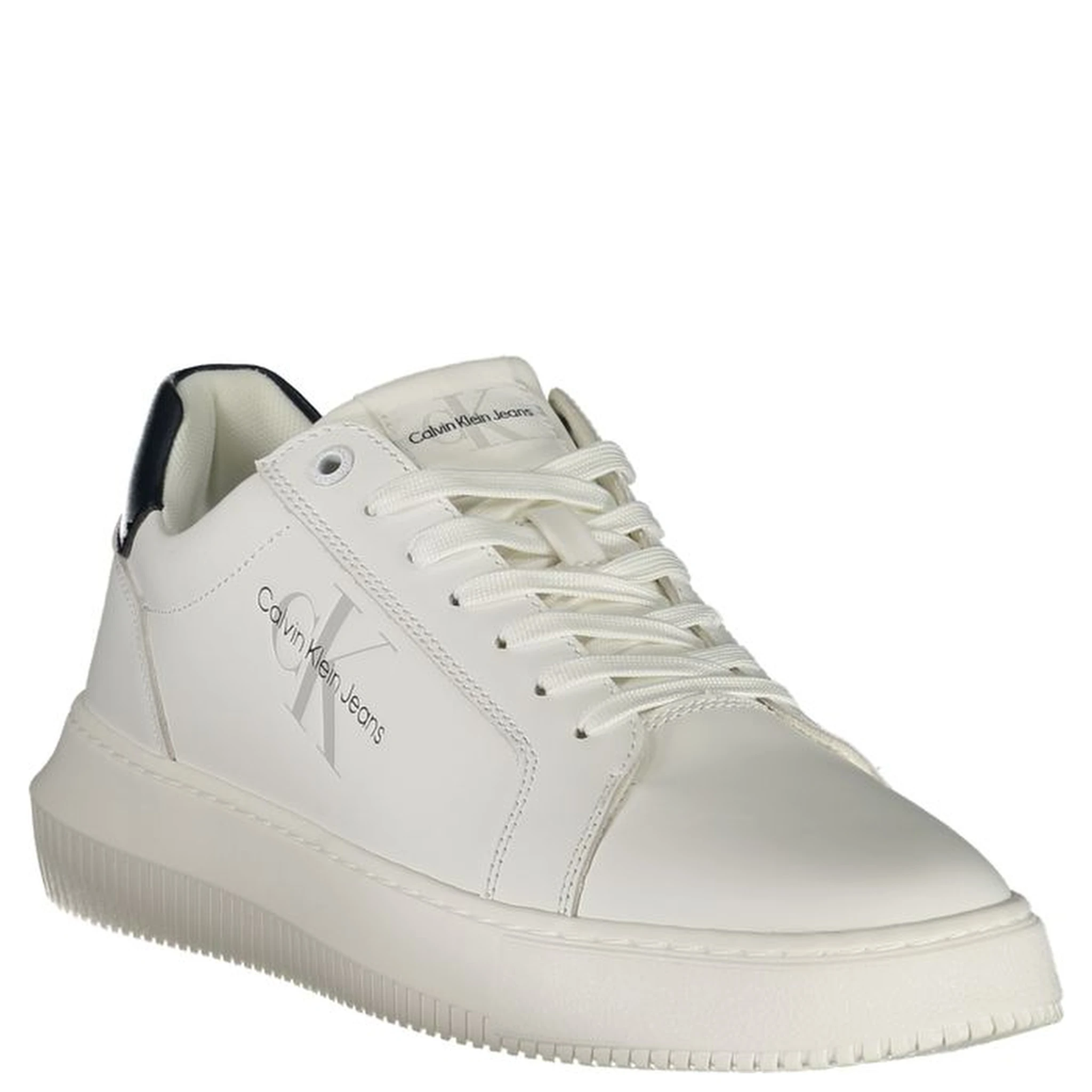 White Leather Men Sneaker