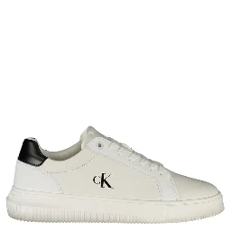 White Leather Men Sneaker