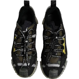 Black Green Camo NS1 Low Top Sneakers Shoes