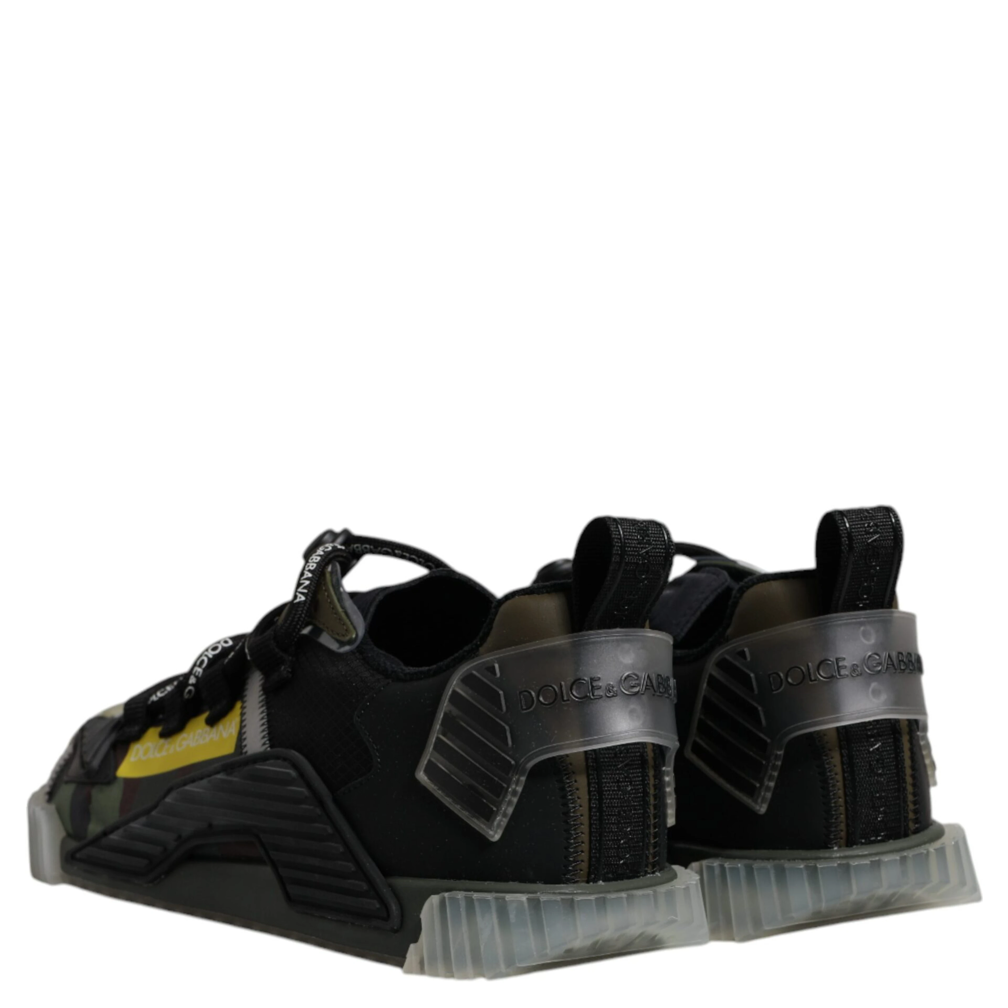 Black Green Camo NS1 Low Top Sneakers Shoes