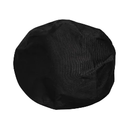 Black Cotton Newsboy Capello Cabbie Hat
