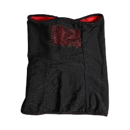 Black Nylon Knitted Neck Warmer Balaclava Scarf