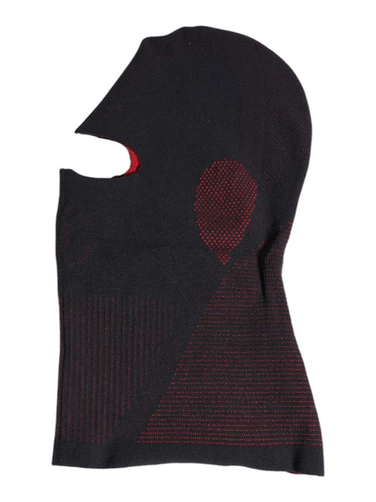 Black Cotton Knitted Ski Mask Balaclava Hat alternative