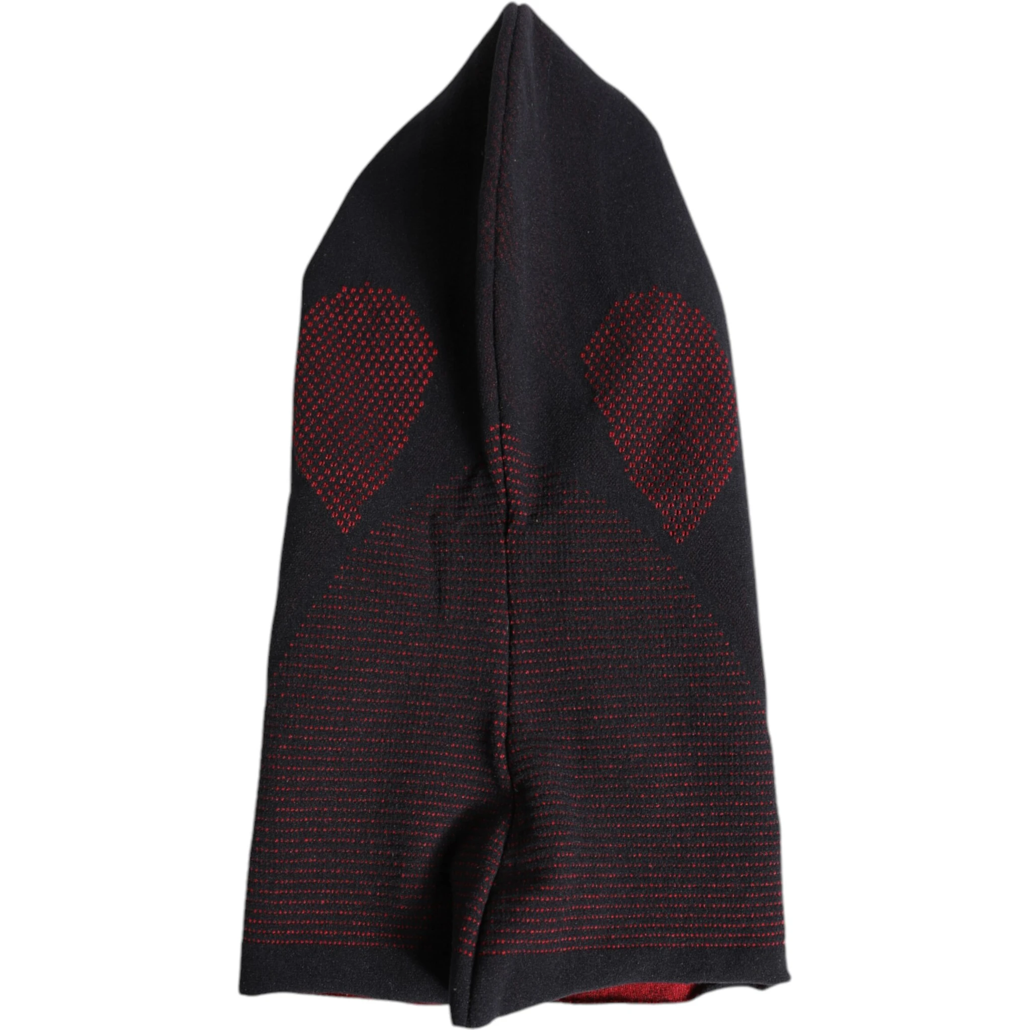 Black Cotton Knitted Ski Mask Balaclava Hat