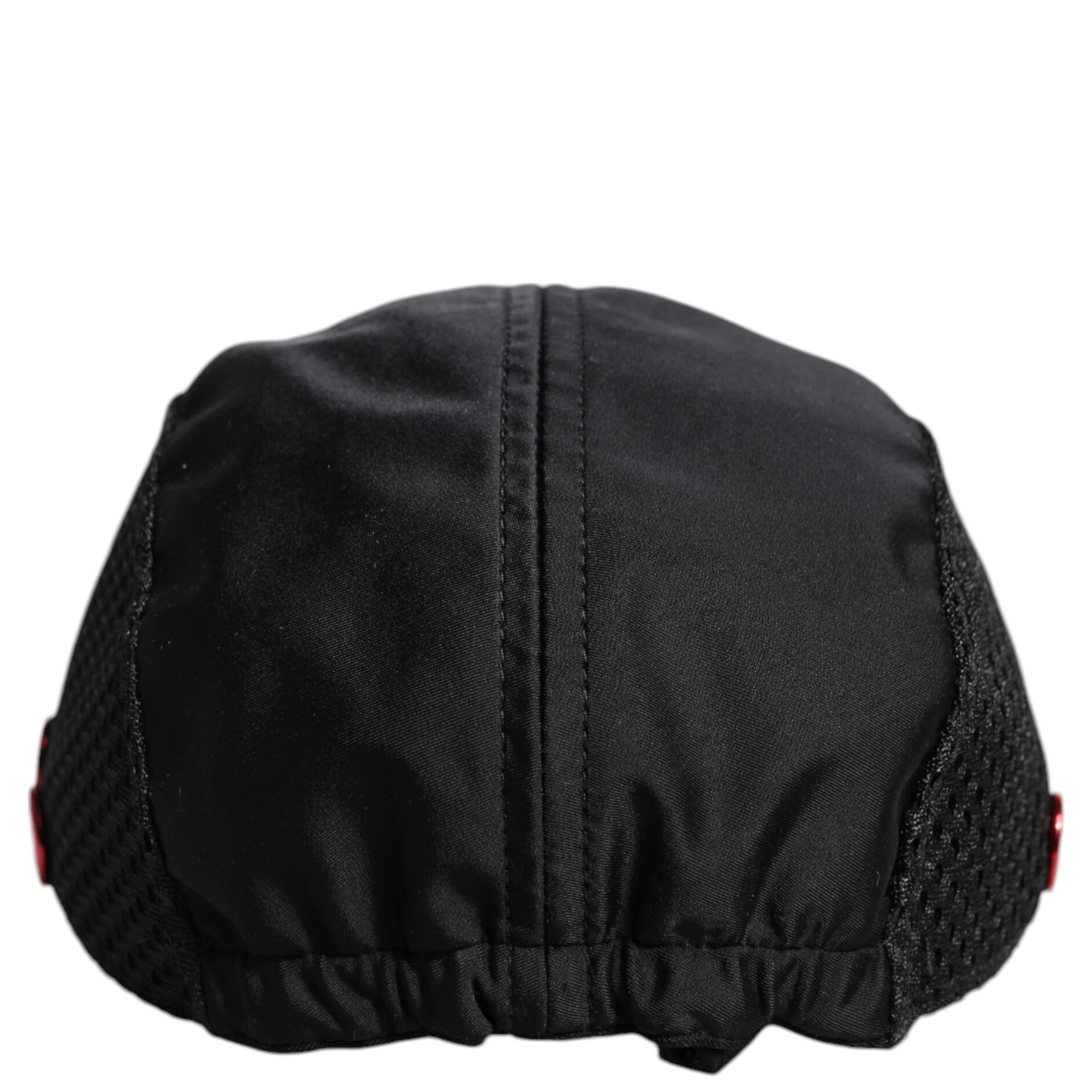 Black Nylon DG Logo 6 Panels Baseball Cap