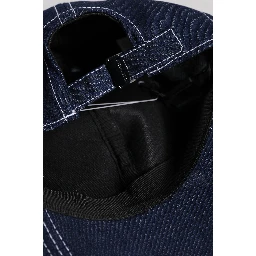 Blue Crystal Embellishment Baseball Cap