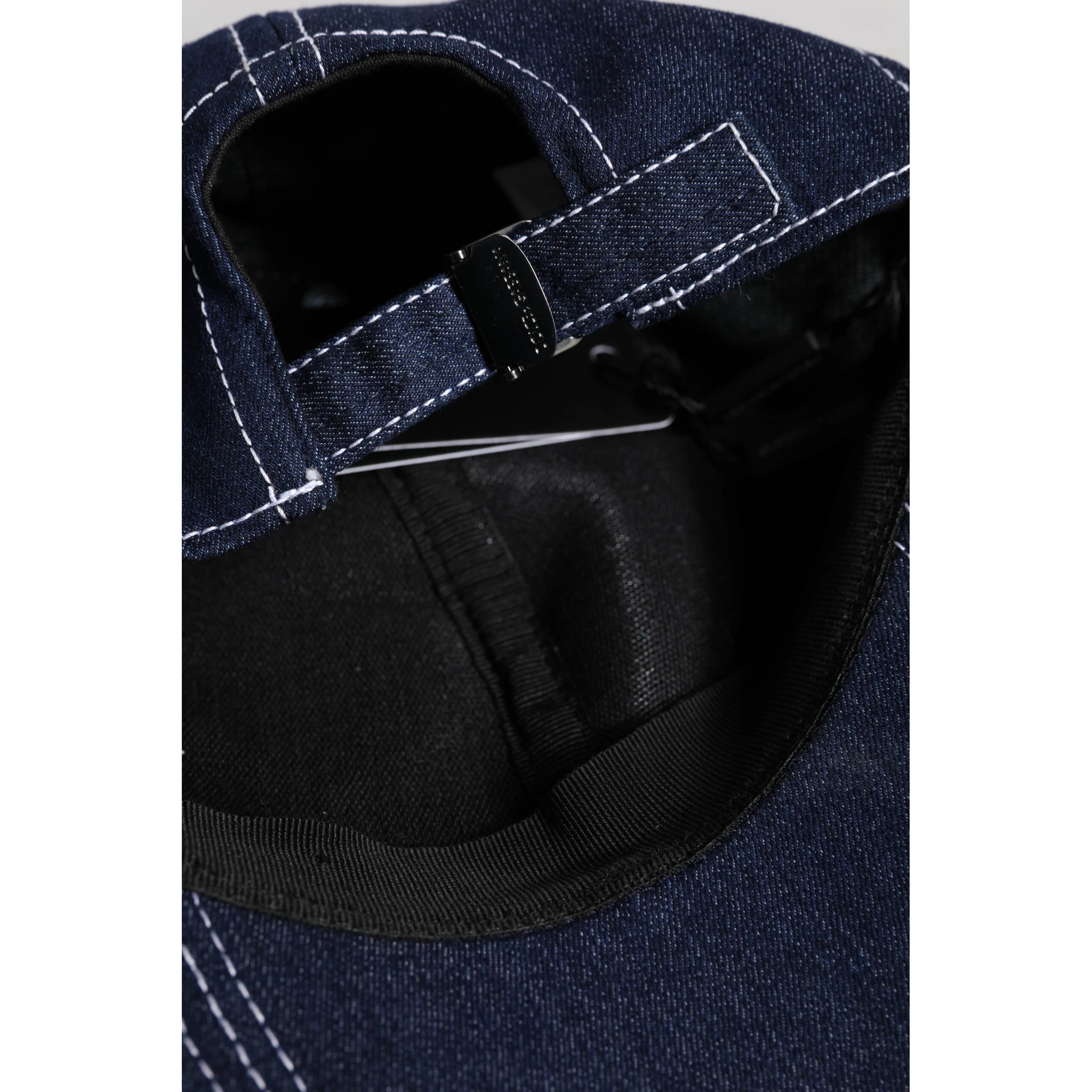 Blue Crystal Embellishment Baseball Cap