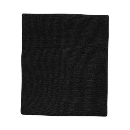 Black Cashmere Knitted Neck Warmer Foulard Scarf