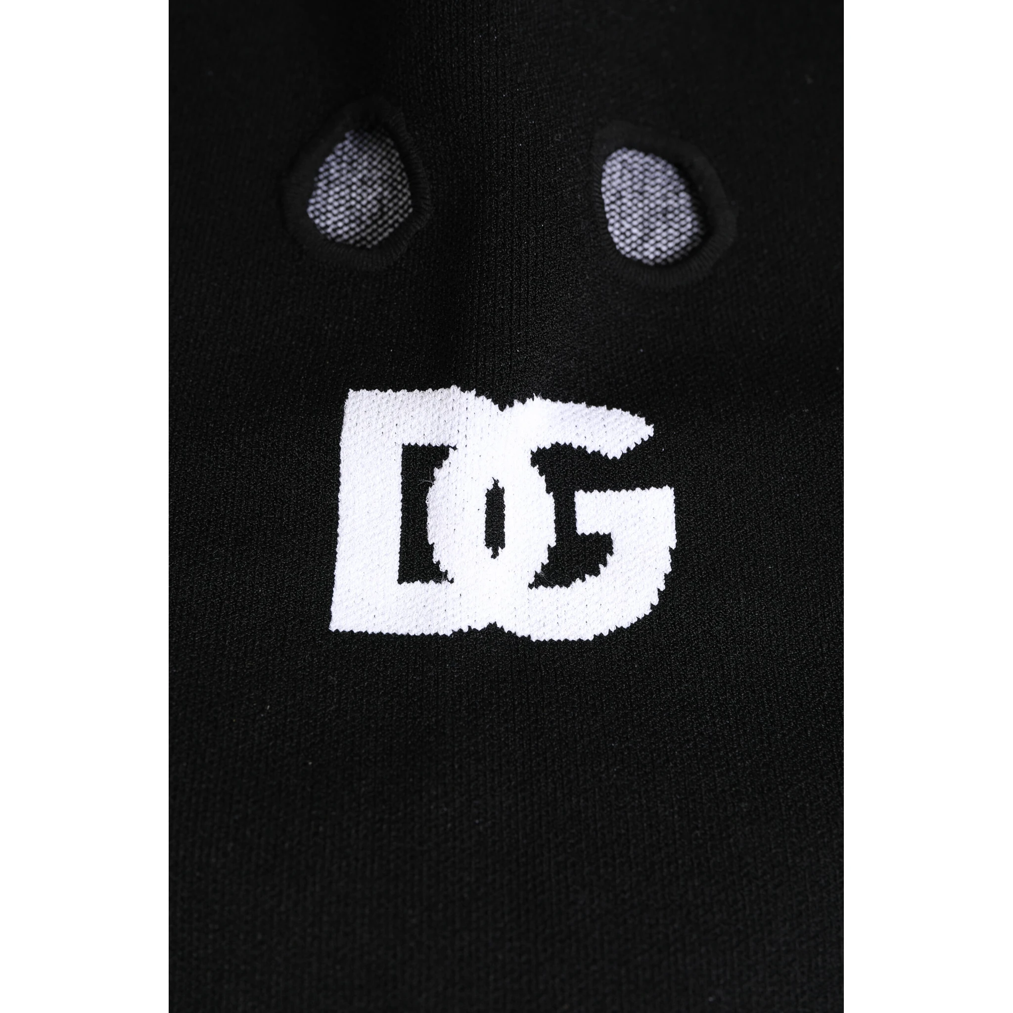 Black Cashmere Knitted Ski Mask Balaclava Hat