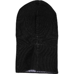 Black Cashmere Knitted Ski Mask Balaclava Hat