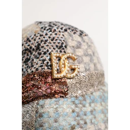 Multicolor Patchwork Embellished Bucket Hat