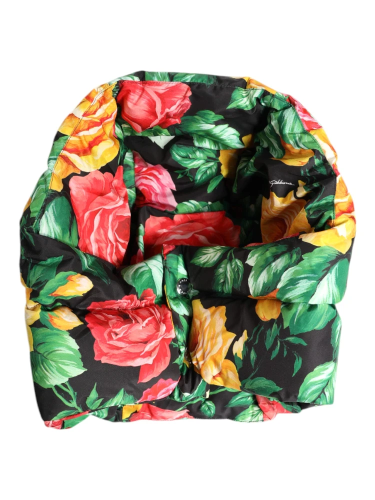 Multicolor Floral Print Whole Head Wrap Hat alternative