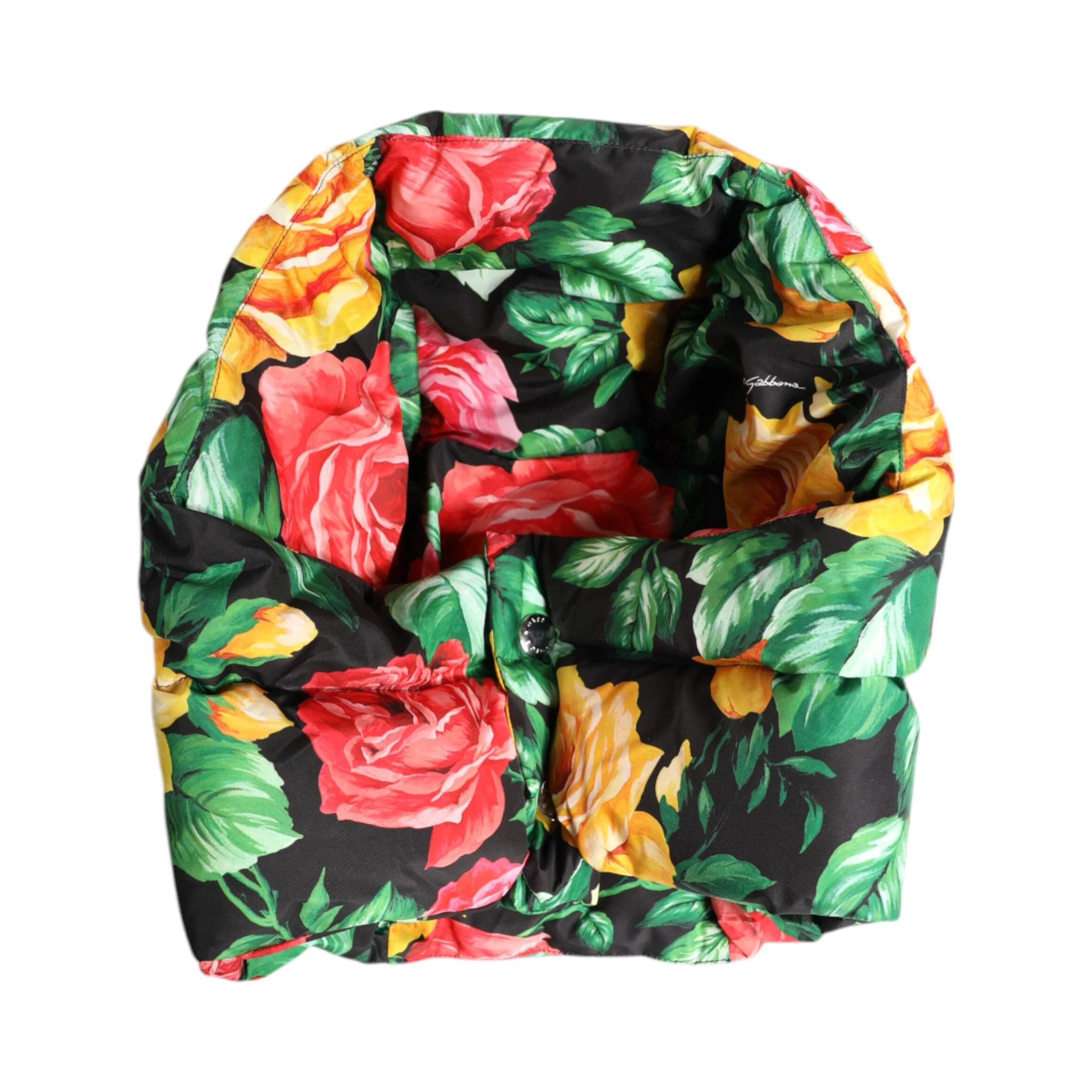 Multicolor Floral Print Whole Head Wrap Hat