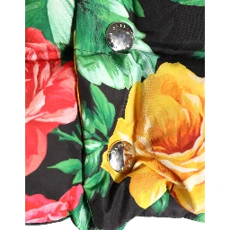 Multicolor Floral Print Whole Head Wrap Hat