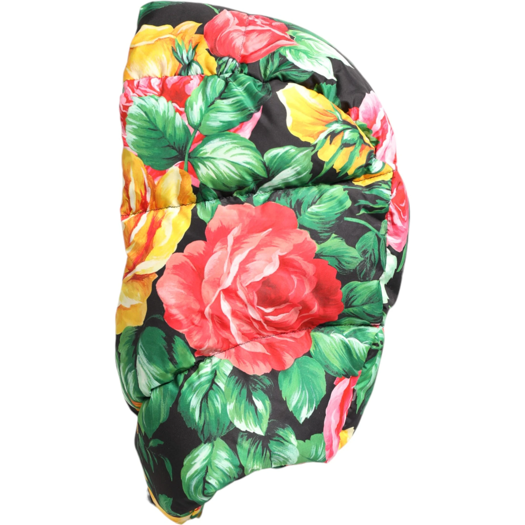 Multicolor Floral Print Whole Head Wrap Hat