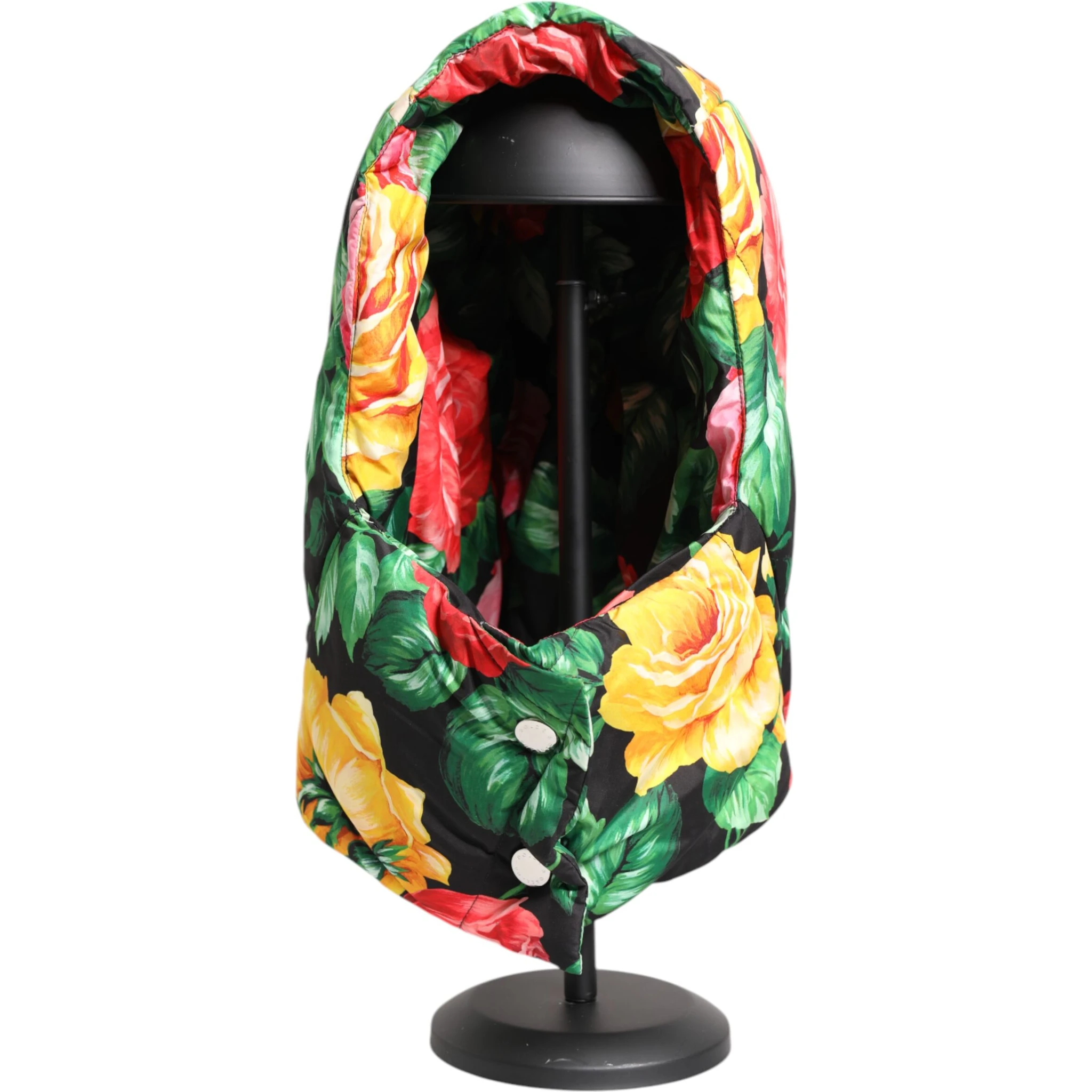 Multicolor Floral Print Whole Head Wrap Hat