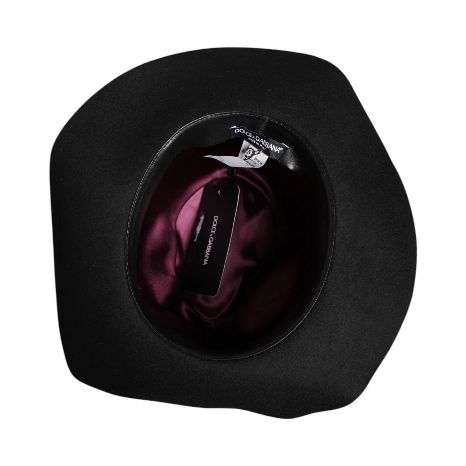 Black Wide Brim Trilby Fedora Hat