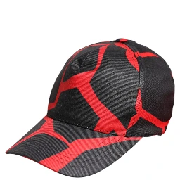 Red Black Lace Tulle Cotton Baseball Cap