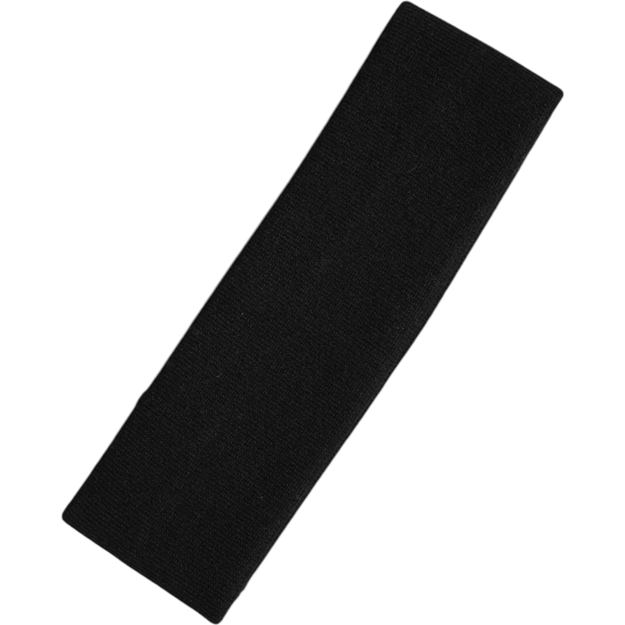 Black Cashmere Knitted Women Head Band Hat