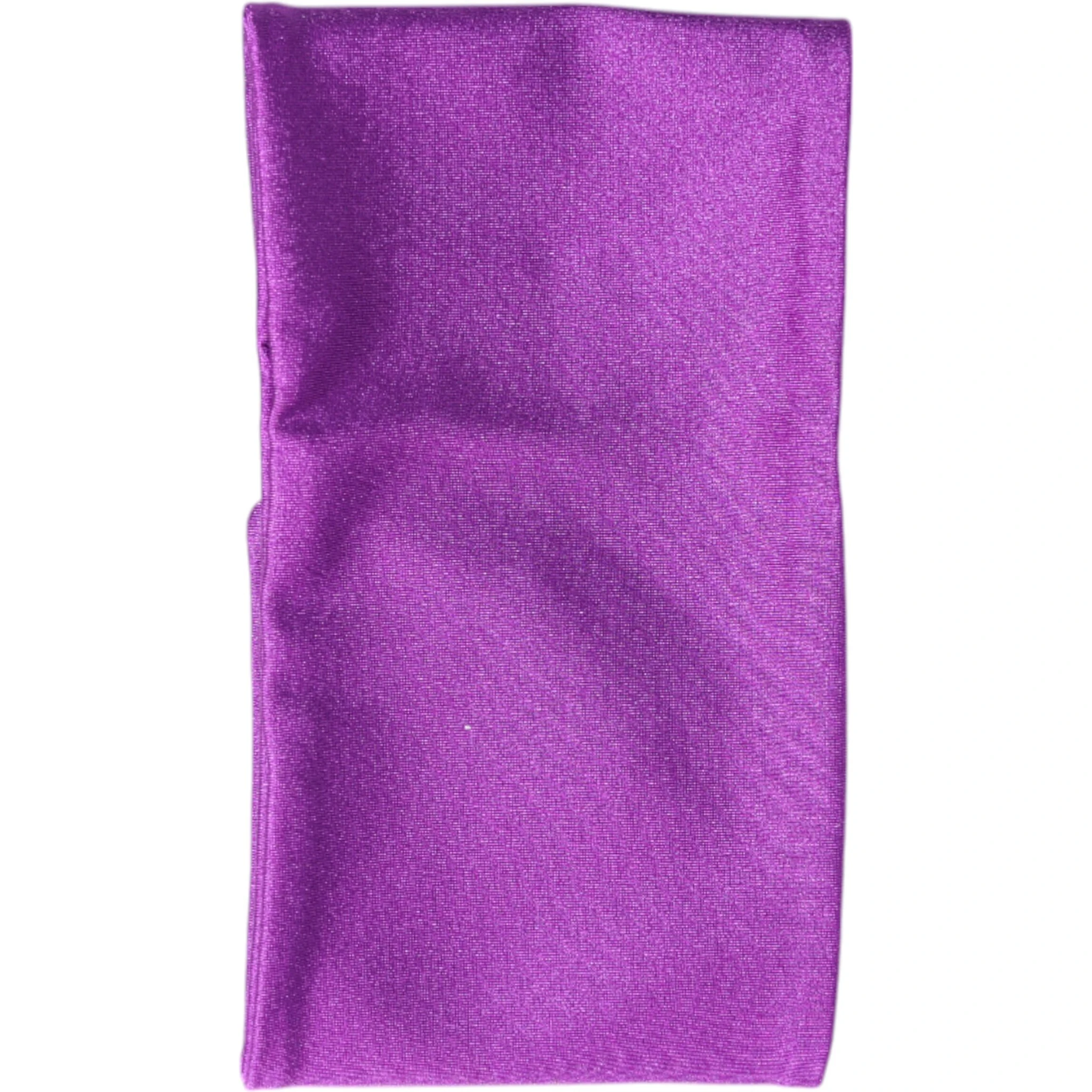 Purple Nylon Stretch Women Neck Warmer Scarf