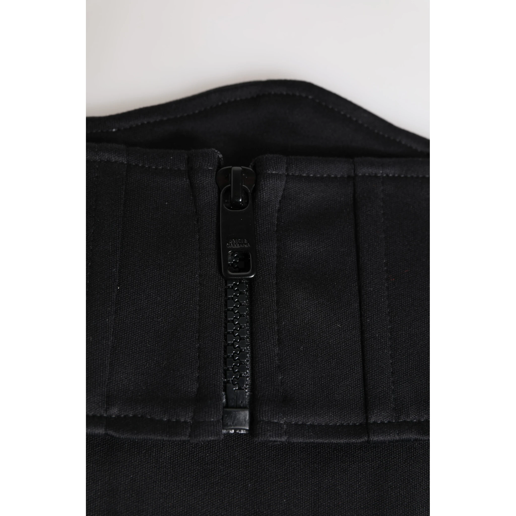 Black Cotton Waist Tuxedo Belt Cummerbund