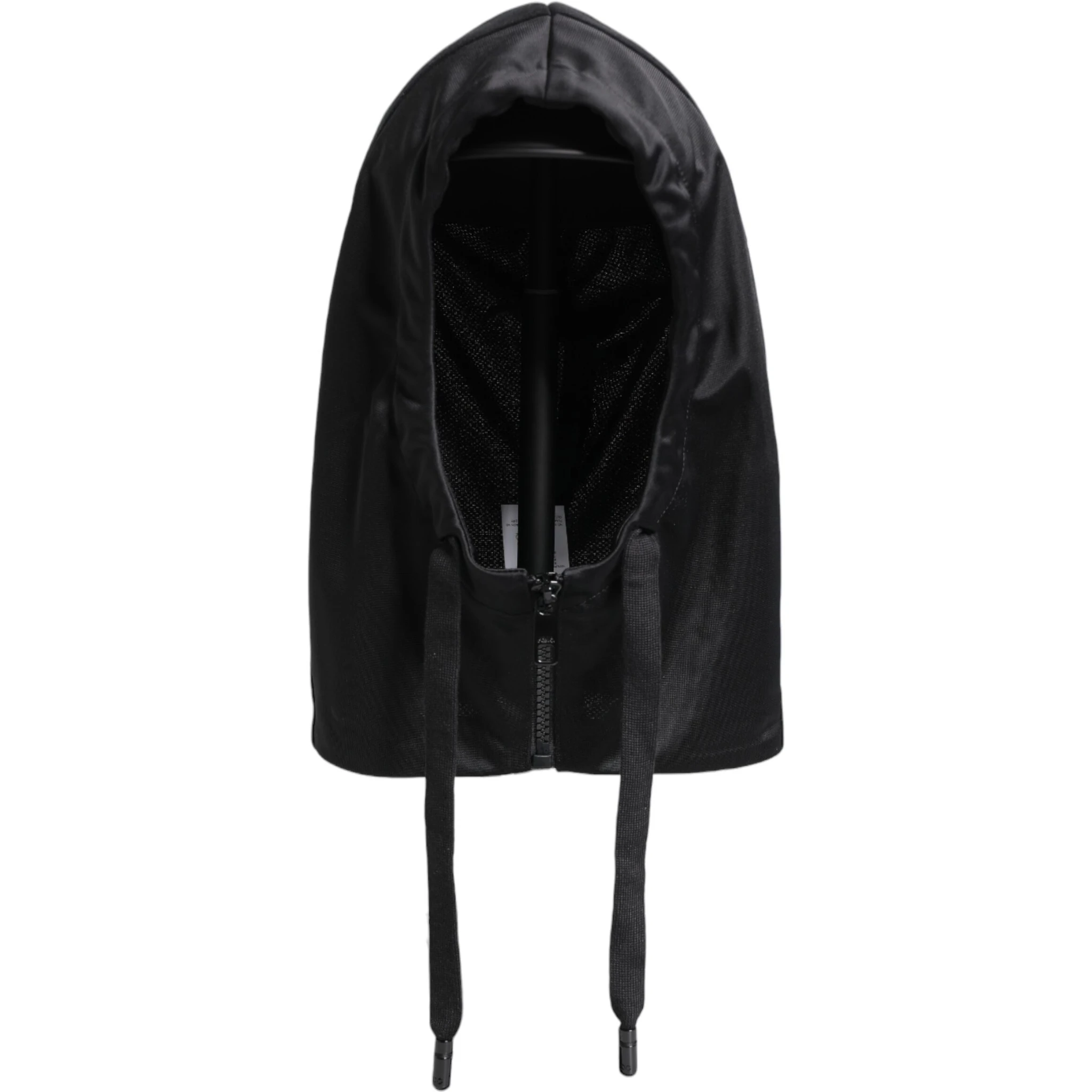 Black Polyester Whole Head Wrap Hat