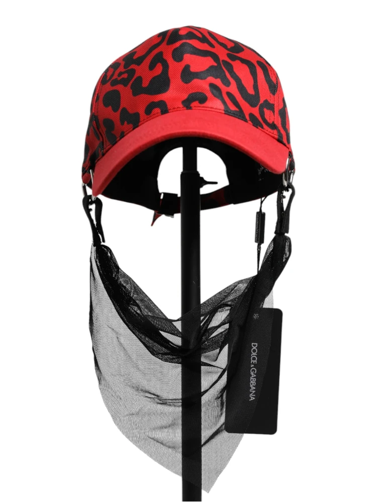 Red Cotton 6 Panels Women Baseball Cap alternative