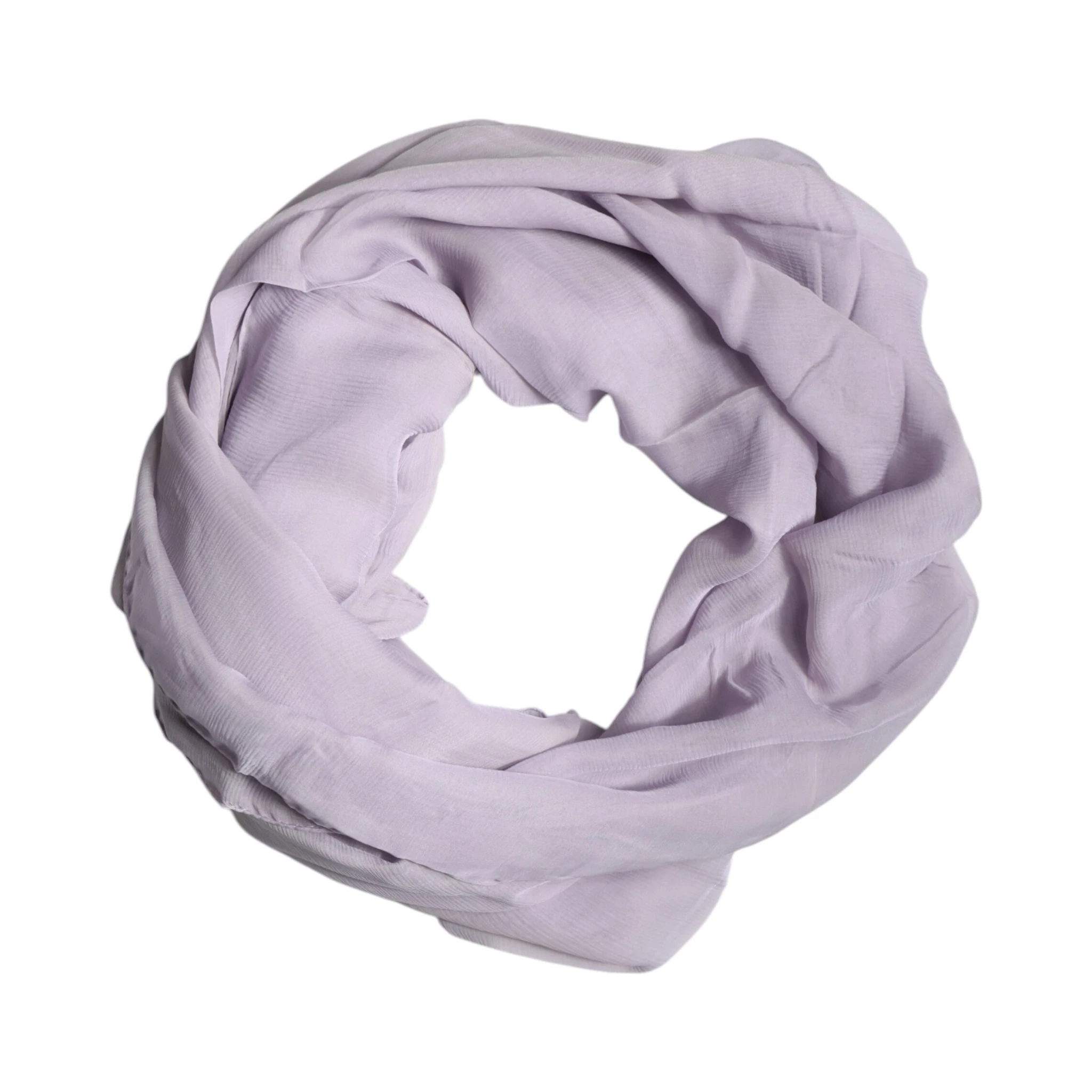 Purple Silk Rectangle Wrap Shawl Scarf