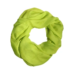 Green Silk Rectangle Wrap Shawl Neck Warmer Scarf