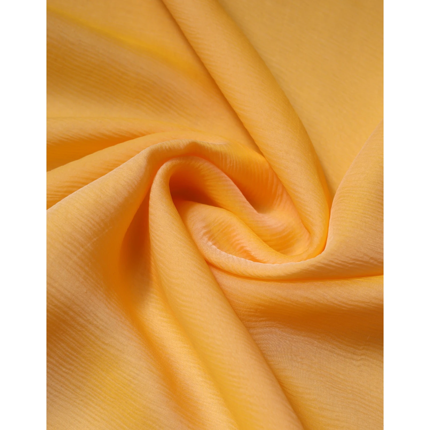 Yellow Silk Rectangle Wrap Shawl Scarf