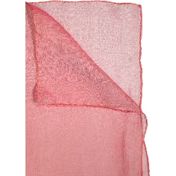 Pink Silk Rectangle Women Wrap Shawl Scarf