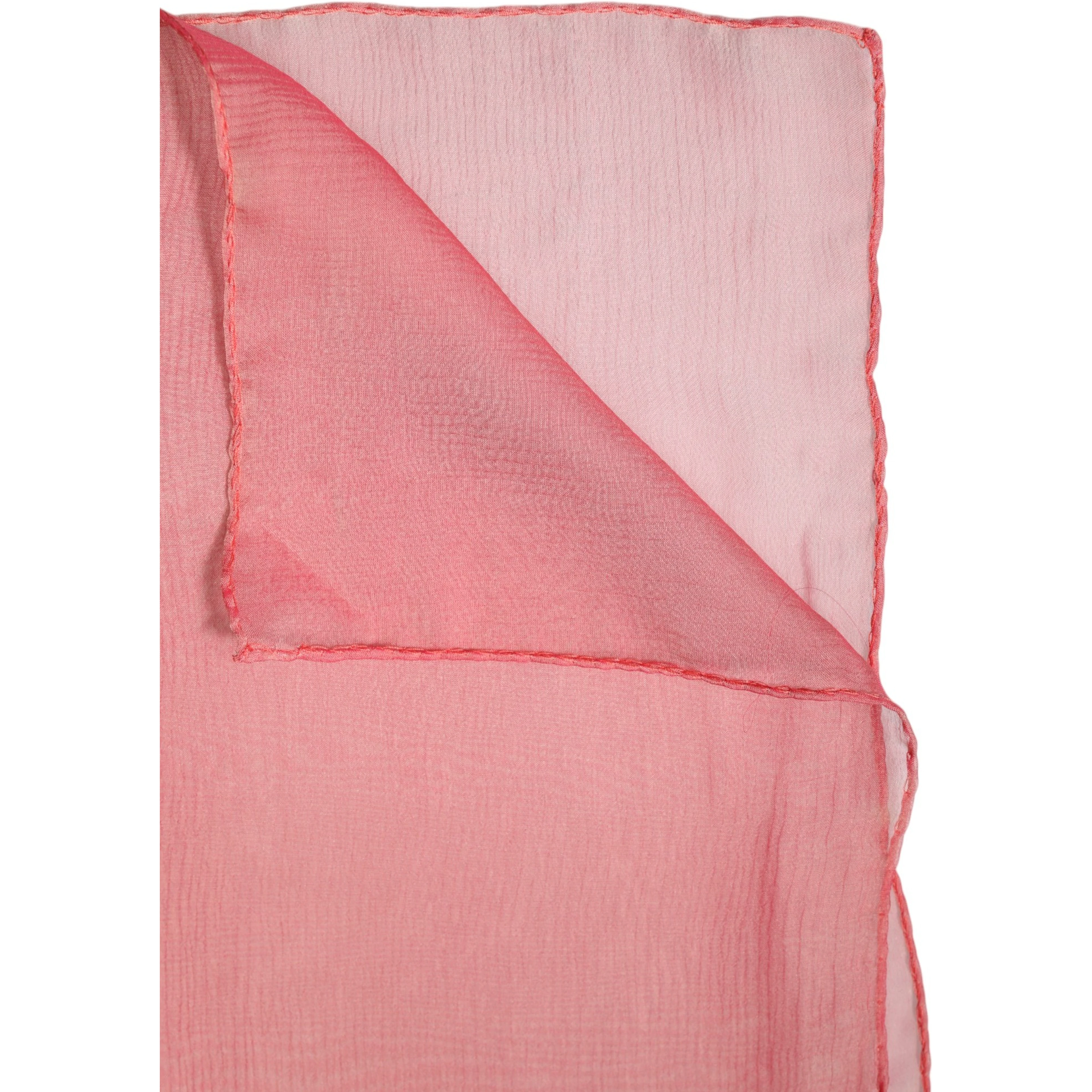 Pink Silk Rectangle Women Wrap Shawl Scarf