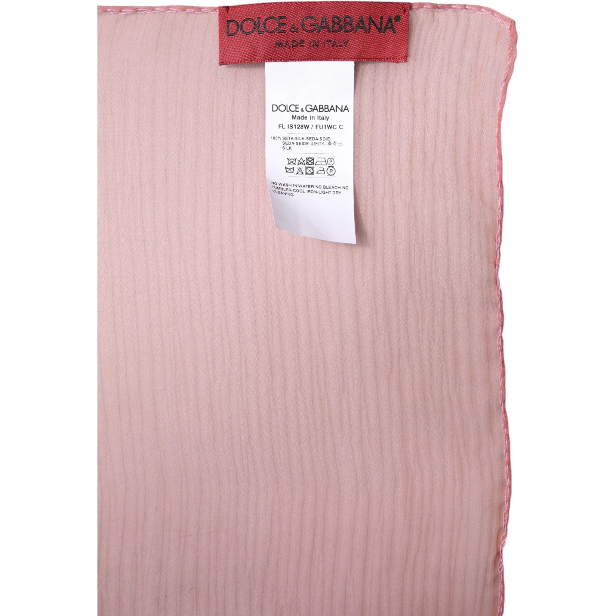 Pink Silk Rectangle Women Wrap Shawl Scarf