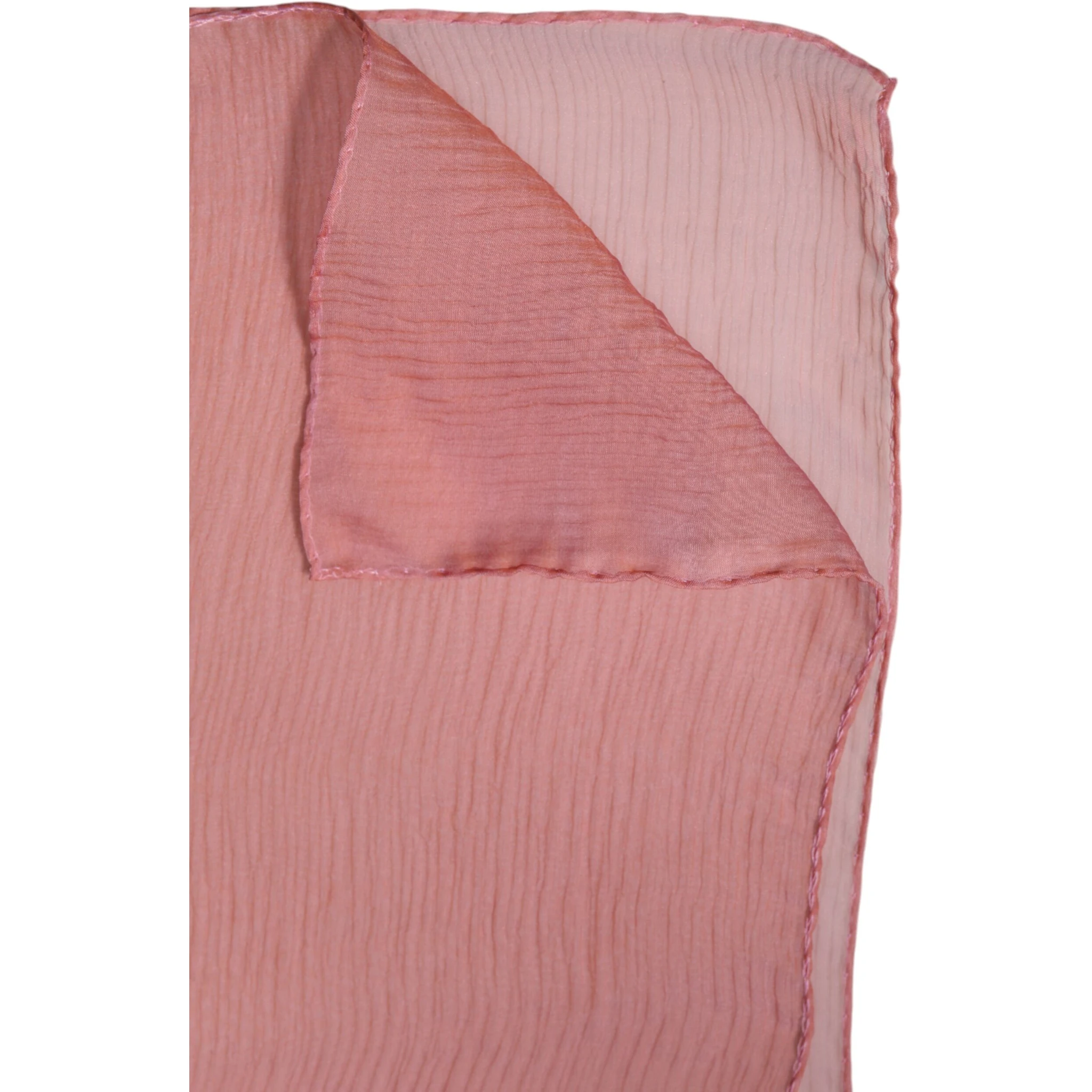 Pink Silk Rectangle Women Wrap Shawl Scarf