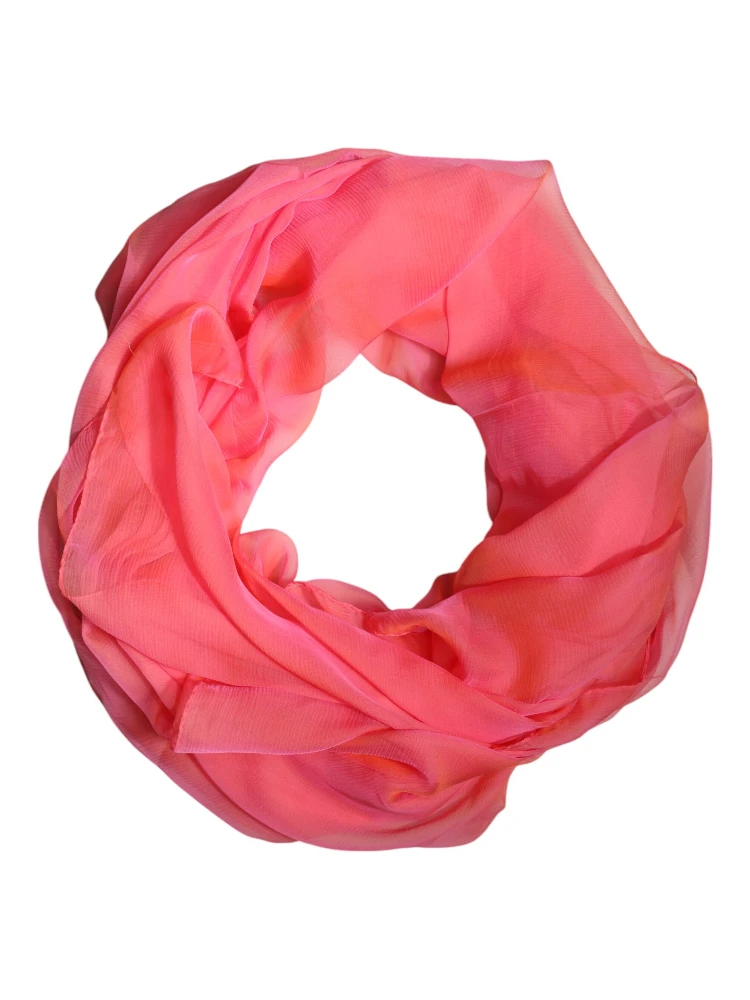 Pink Silk Rectangle Women Wrap Shawl Scarf alternative