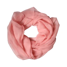 Pink Silk Rectangle Women Wrap Shawl Scarf