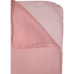 Pink Silk Rectangle Women Wrap Shawl Scarf