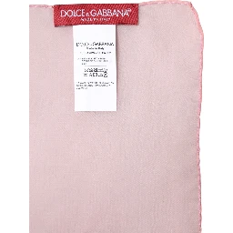 Pink Silk Rectangle Women Wrap Shawl Scarf