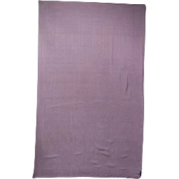 Purple Silk Rectangle Wrap Shawl Scarf