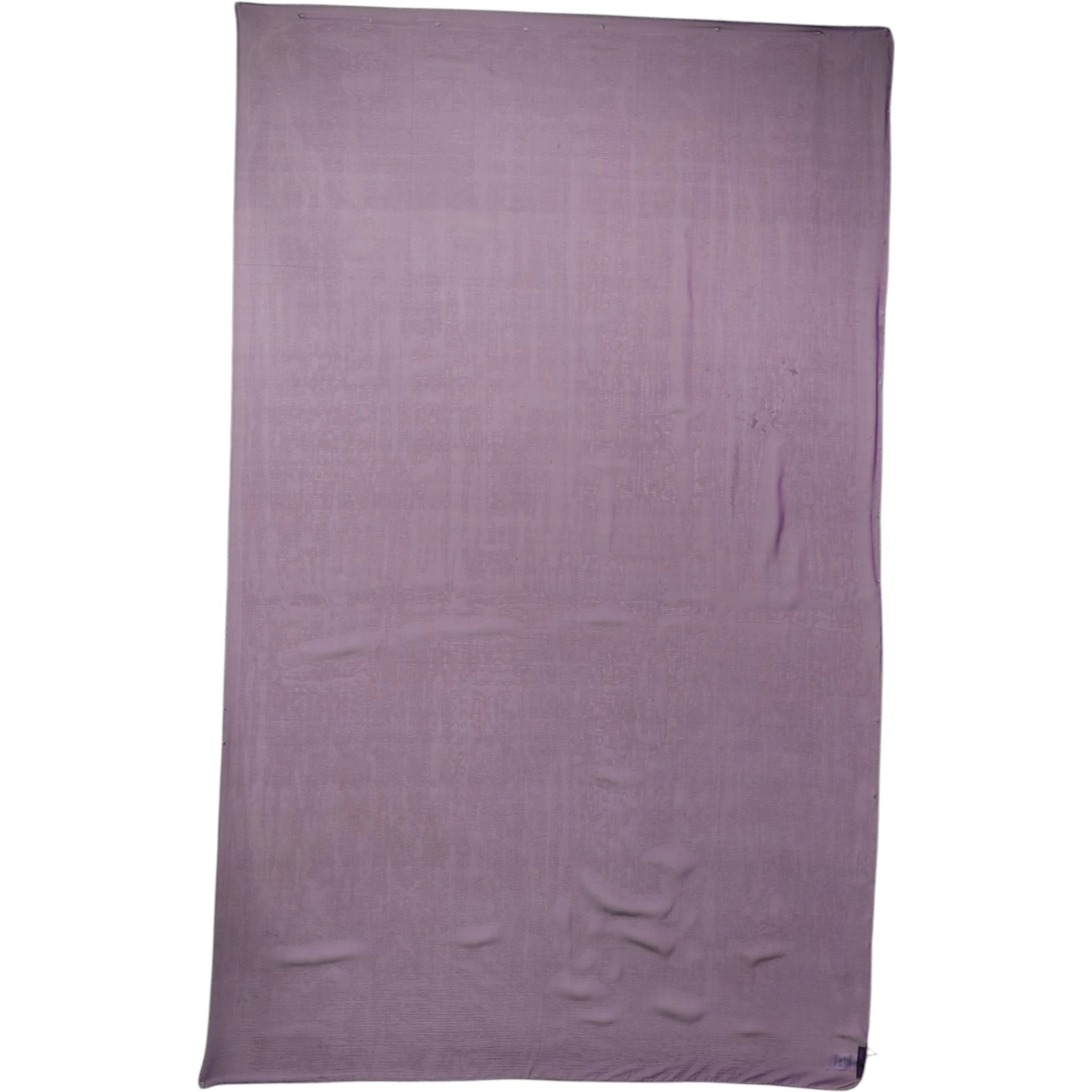 Purple Silk Rectangle Wrap Shawl Scarf