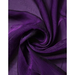 Purple Silk Rectangle Wrap Shawl Scarf