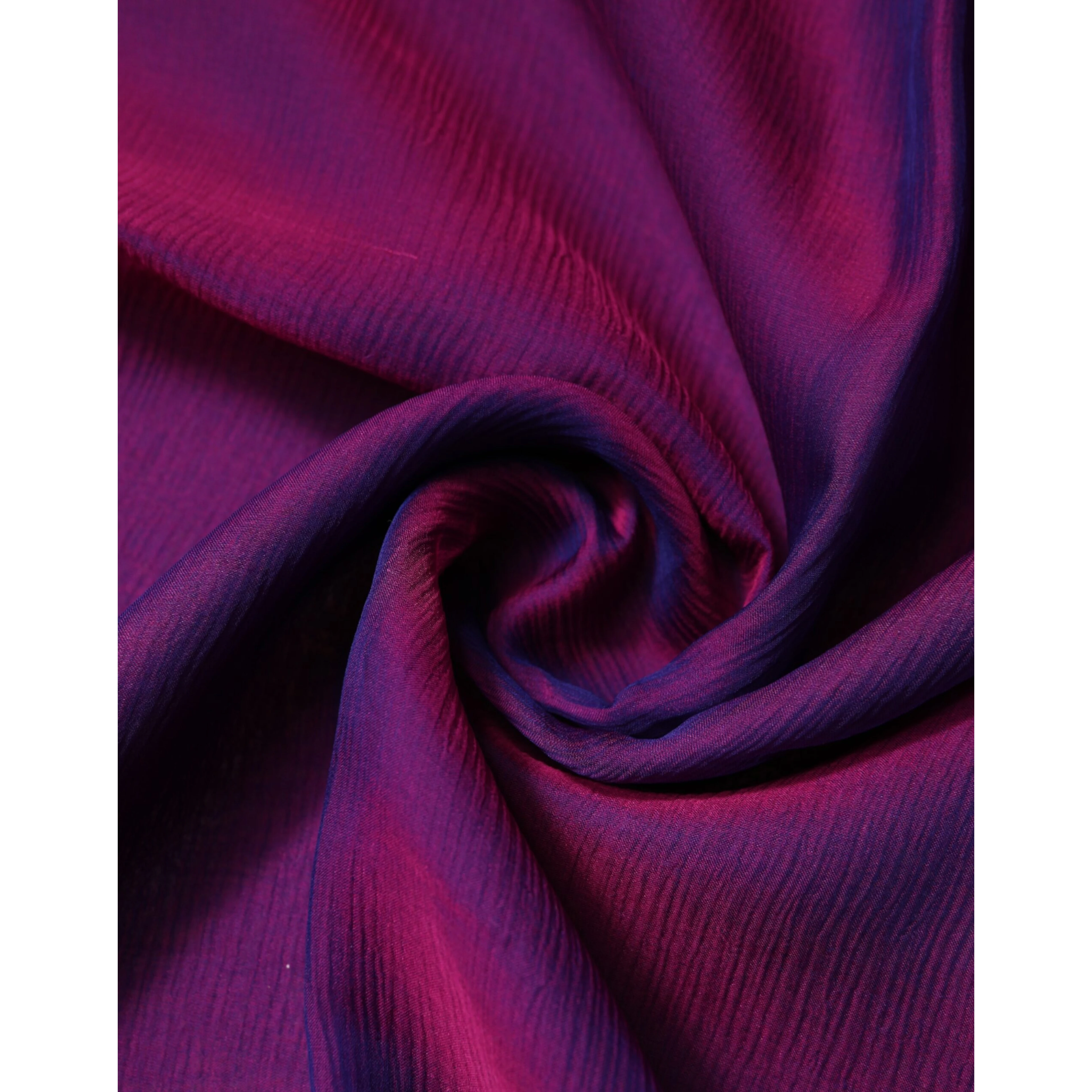 Purple Silk Rectangle Wrap Shawl Scarf