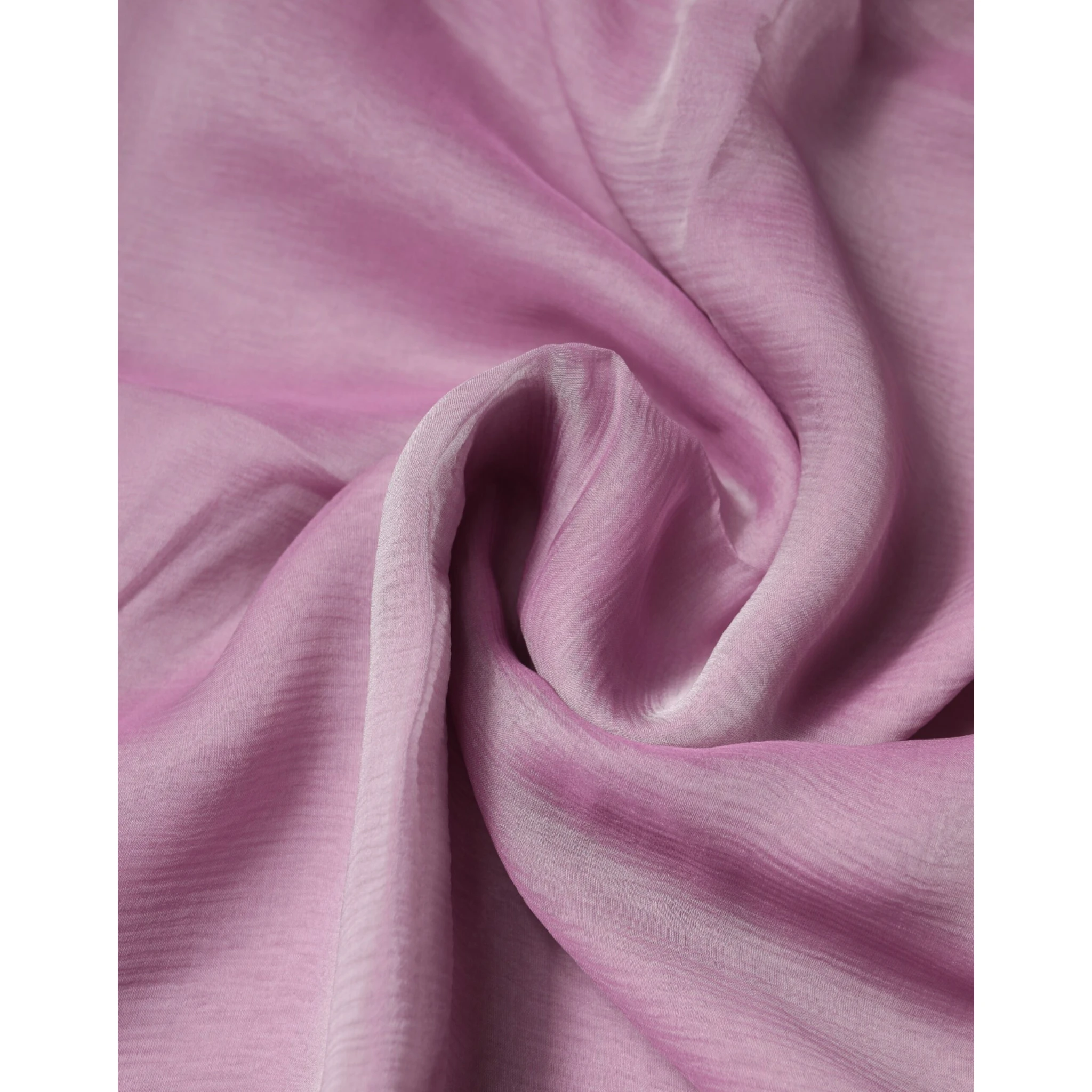 Pink Silk Rectangle Women Wrap Shawl Scarf
