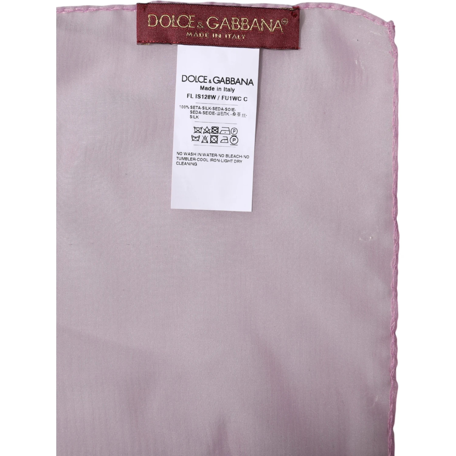 Pink Silk Rectangle Women Wrap Shawl Scarf