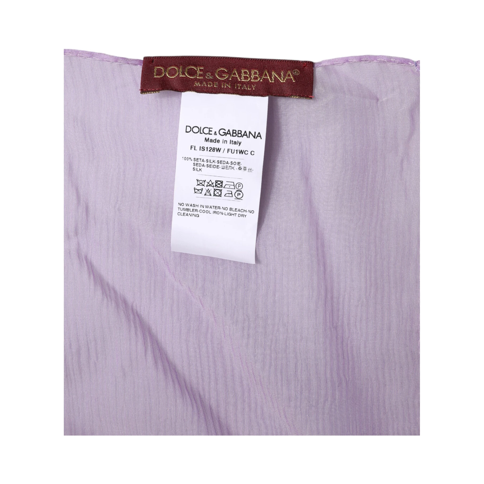 Purple Silk Rectangle Wrap Shawl Scarf