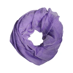 Purple Silk Rectangle Wrap Shawl Scarf