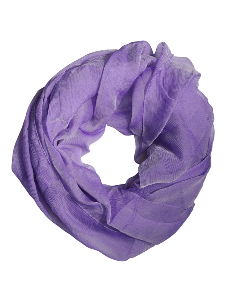 Purple Silk Rectangle Wrap Shawl Scarf alternative