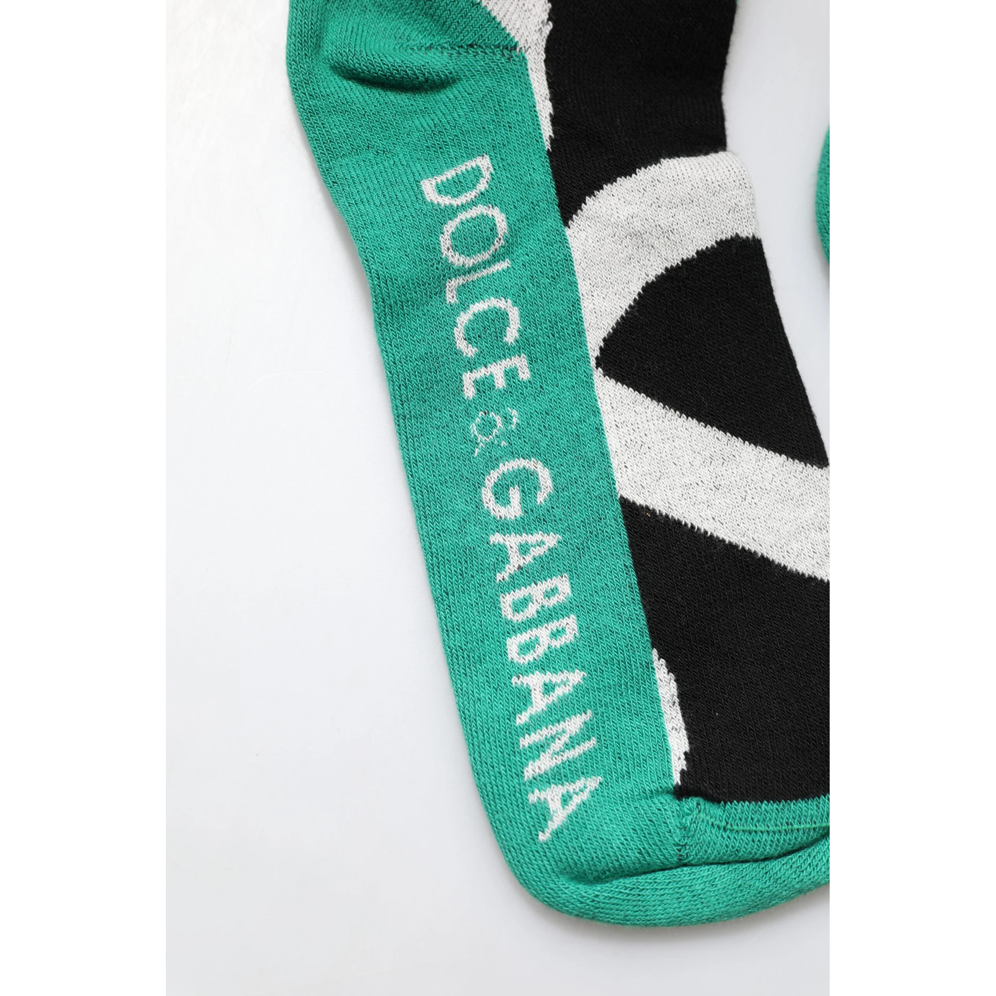 Multicolor Cotton Stretch Over Calf Socks