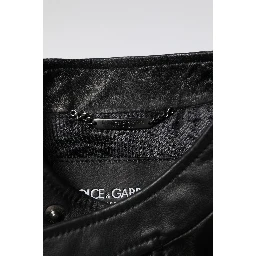 Black Sheep Leather Biker Full Zip Jacket