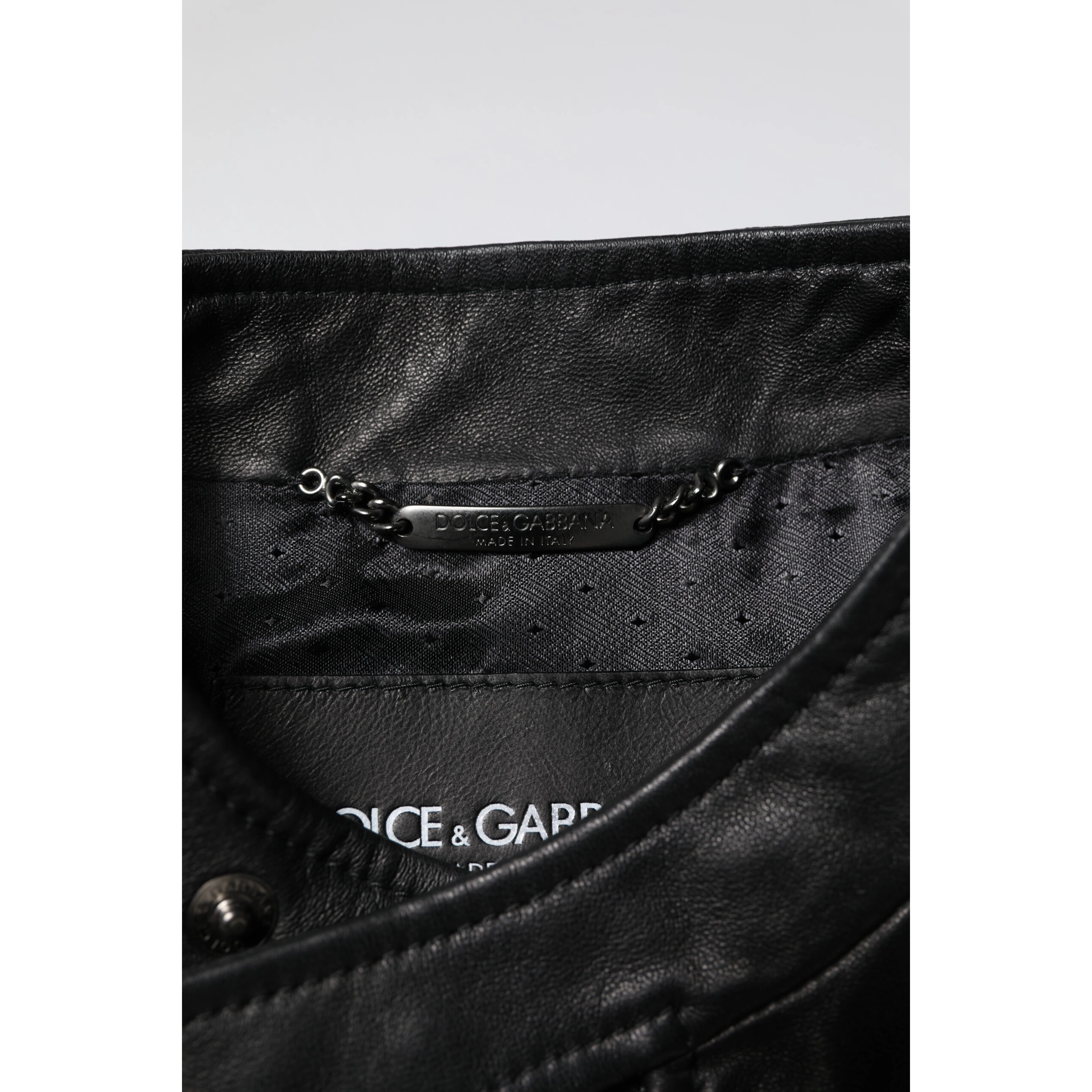 Black Sheep Leather Biker Full Zip Jacket